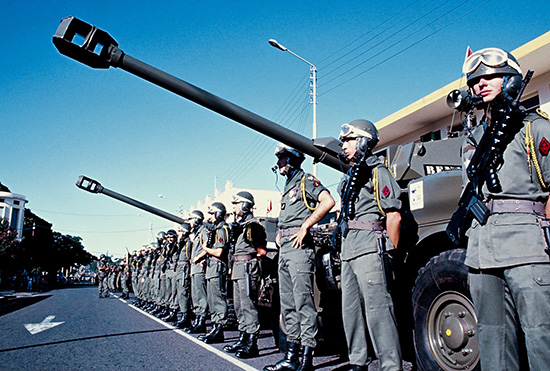 New Caledonia … highly militarised with French troops and hostility to Kanak independence in the mid-1980s. Image: David Robie