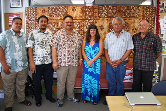 PasiMA board members at the Pacific Media Centre-hosted meeting yesterday. Photo: PasiMA