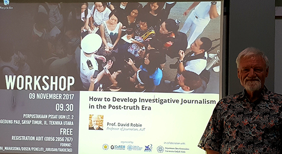 The investigative journalism in a post-truth era seminar. Image: Del Abcede/PMC