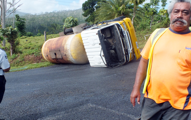 This man has been accused of assaulting a Samoa Observer reporter. Image: Samoa Observer