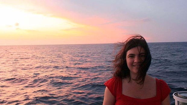 Maria Seton 'undiscovered' Sandy Island. Image: smh.com.au