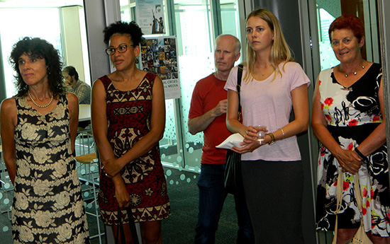 Participants at the website launch. Image: Del Abcede/PMC