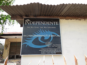  The Independente office in Farol, Dili. Photo: David Robie/PMC