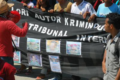 Seeking justice for past atrocities in East Timor. Photo:La’o Hamutuk