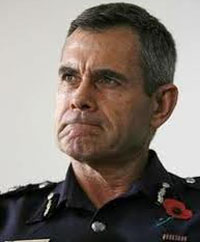 Former Fiji police chief Andrew Hughes. Photo: ABC