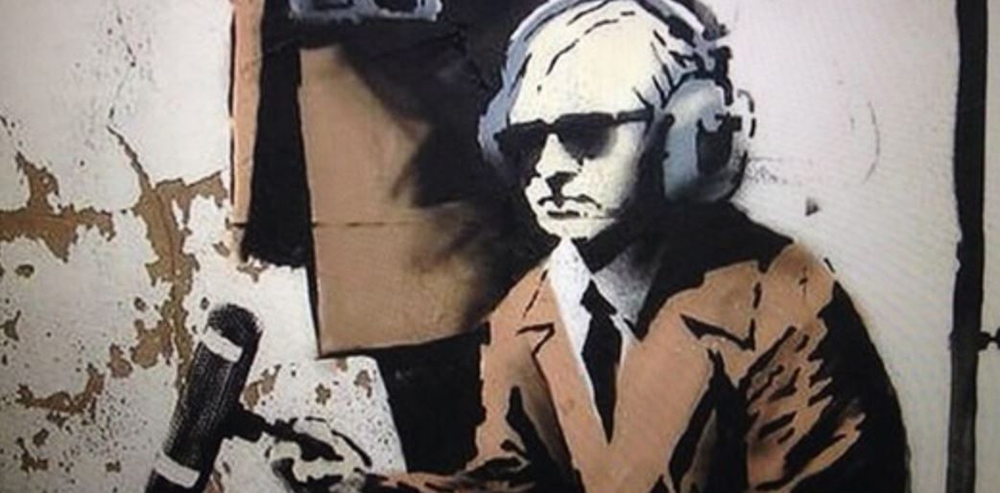 Julian Assange, as portrayed by street artist Banksy ... concern for his wellbeing.  Image: GreenLeft