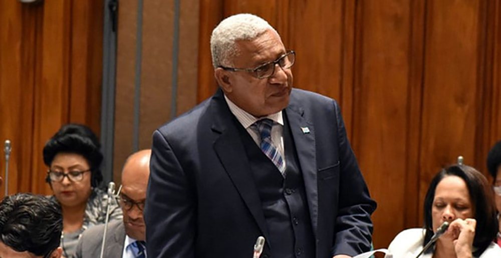 Fiji Prime Minister Voreqe Bainimarama ... denies assault allegation. Image: Fiji Village