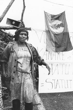 Kanak protest barricades in 1984 … New Caledonia is scheduled to hold a referendum on its political status between 2014-18. Image: David Robie/PMC