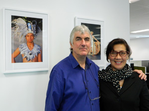 Glenn Jowitt and Pacific Media Centre chair Isabella Rasch. Image: Del Abcede/PMC