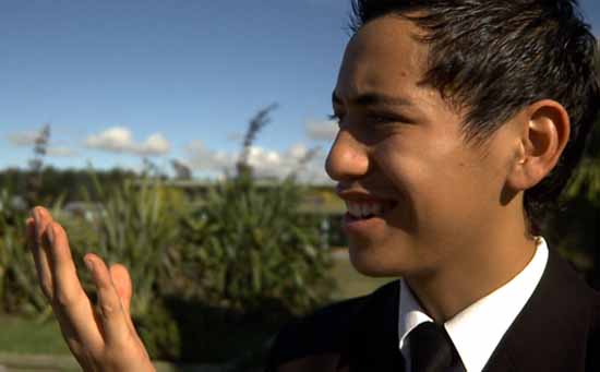 Ngaa Rauuira Pumanawawhiti’s teenager study journey to the ivy league Yale University. Image: MBG still