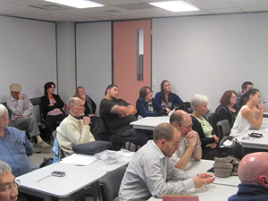 Part of the crowd at Murray Horton's PMC seminar in Auckland. Photo: PMC