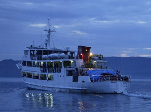 Disaster ferry ... The Rabaul Queen before the sinking. Photo: Post-Courier