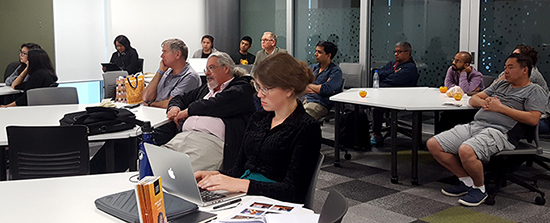 Some of the audience at the WPFD 2018 seminar last night. Image: Del Abcede/PMC