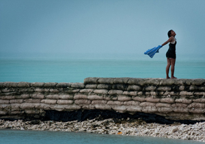 The Hungry Tide about climate change in Kiribati ... one of the films featured in Dr Robie's paper.