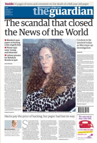 Former News Of The World editor Rebekah Brooks ... charged.