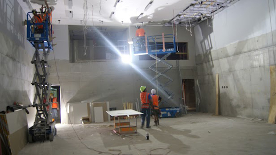 The performance studio in the new building. Photo: James Charlton/AUT