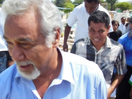 Prime Minister Xanana Gusmao … announced his retirement later this year in his state budget speech. Image: David Robie/PMC